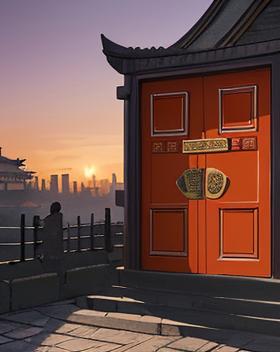 《月影下的诸葛情》