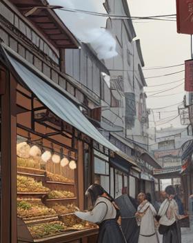 长河落日照江山