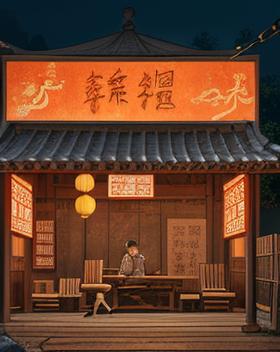 《月下琴音浮云梦》