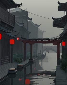 月下风吟，千年梦痕