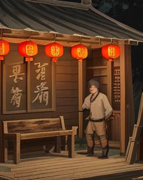 《月下华灯，千古情缘》