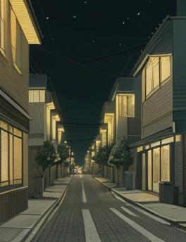 《白色城市中的追逐梦影》