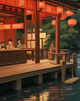 《月下桑影》