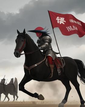 月下孤影，剑歌悠悠