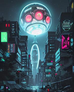 霓虹下的梦游者