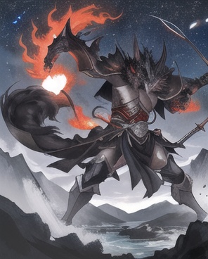浮沉于苍穹之上的神魔之战